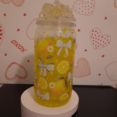 Gobelet Boule à Neige | Tasses Double Paroi Décoratives pour Boissons Froides